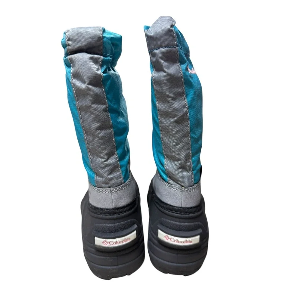 Columbia Powderbug Plus II Winter Snow Boots Kids Size 1Y Youth No Box